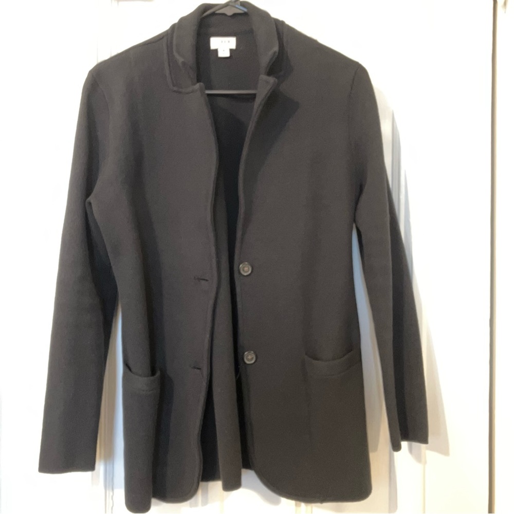 J.Crew Sweater Blazer Black